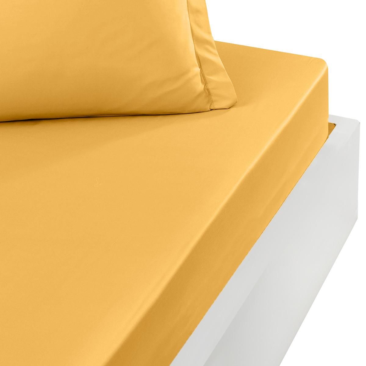 Sensei Maison Drap housse bonnet 40 cm en percale coton SOFT PERCALE PLUS