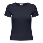 JACQUELINE DE YONG T shirt  Femme JDY Vaya. Coloris disponibles : Bleu