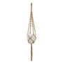 Voir la diapositive 1 : ATMOSPHERA Cache Pot Suspendu  Corde  75cm Naturel