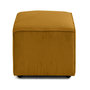 Voir la diapositive 1 : LISA DESIGN Arty - pouf d'appoint - en velours côtelé