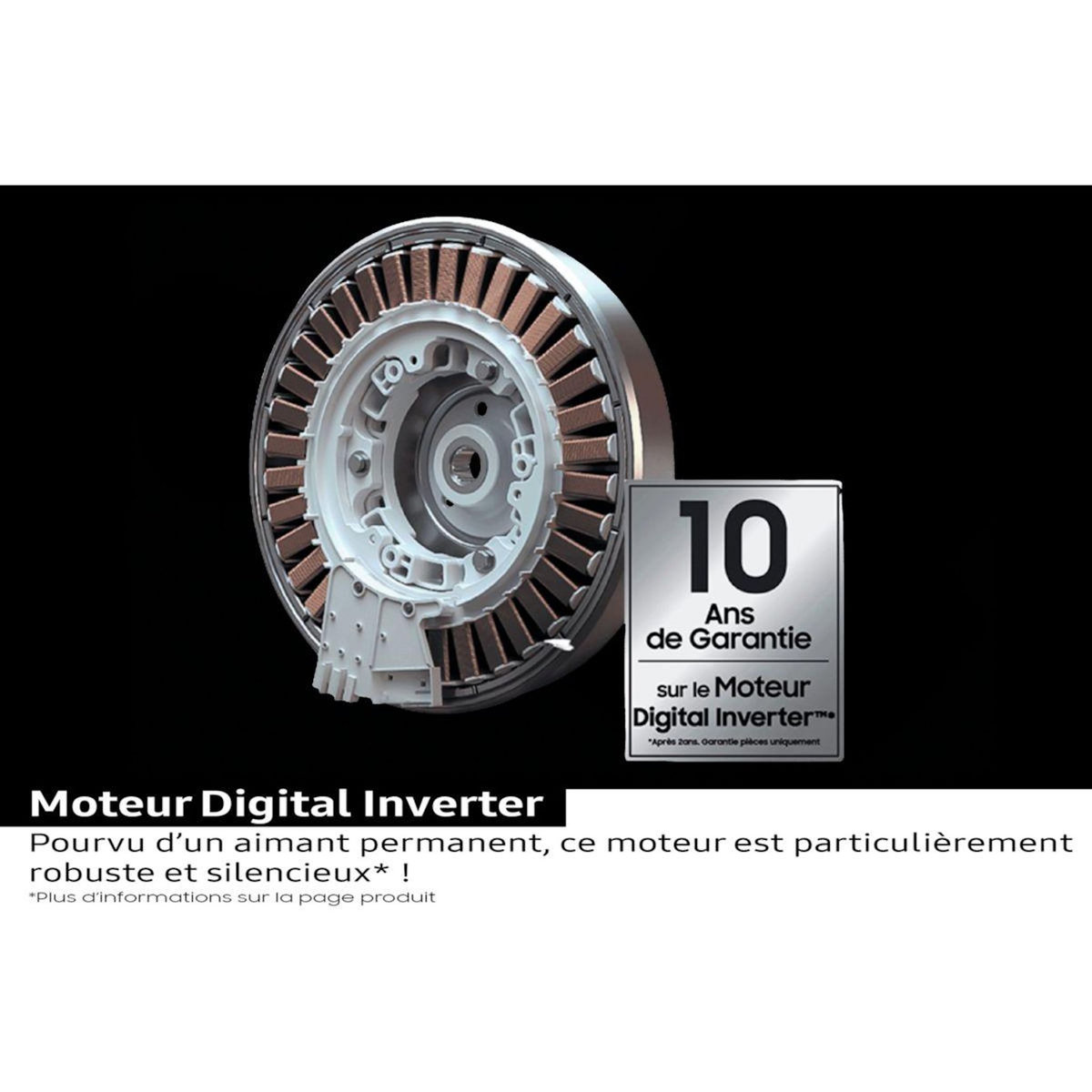 Samsung Lave linge hublot WW10FG5U34AEEF