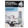 Voir la diapositive 4 : Paris Prix Porte-Ustensiles Extensible  Cuisine  40-68cm Blanc