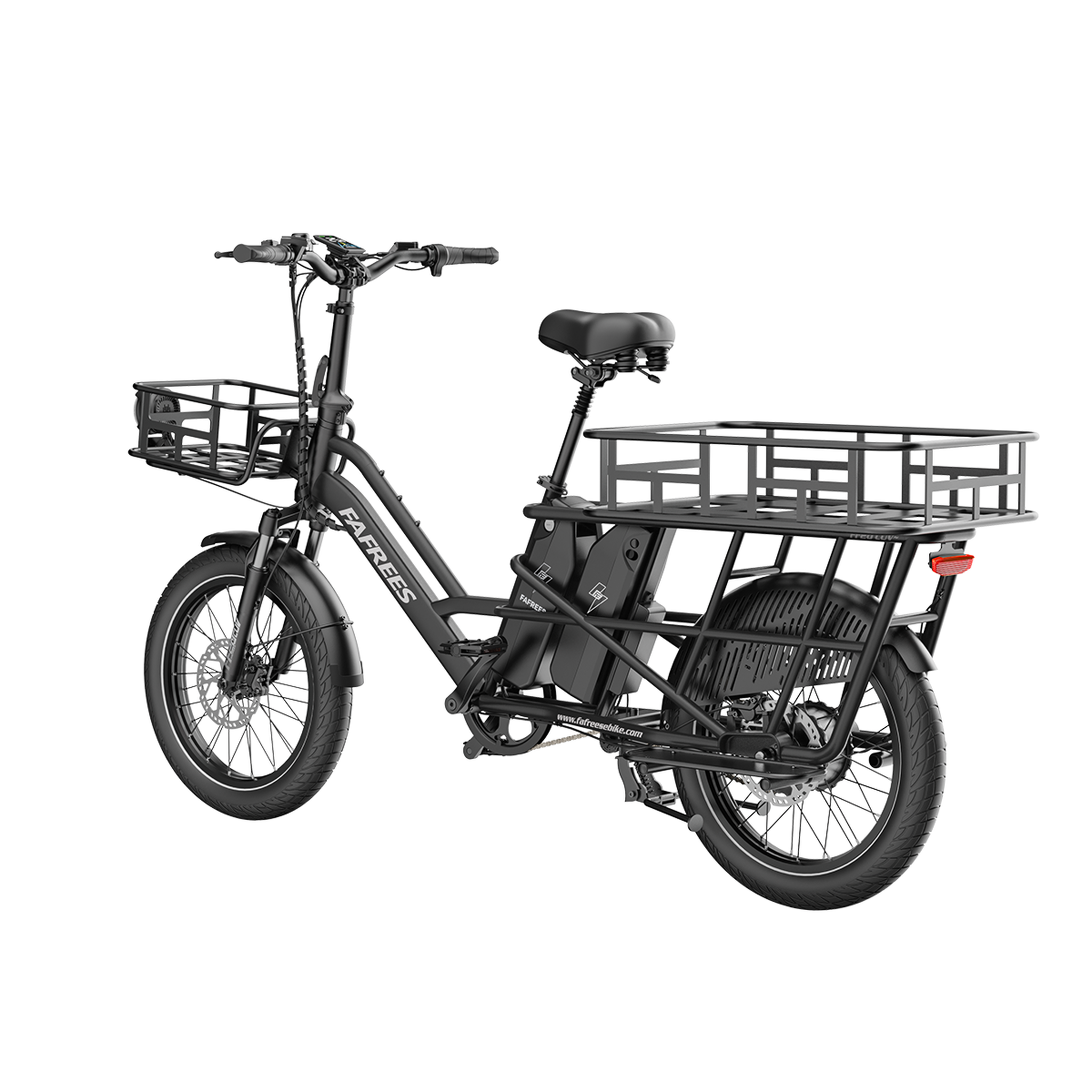 Voir la diapositive 4 : FAFREES Vélo cargo électrique familial fafrees ff20 cuv
