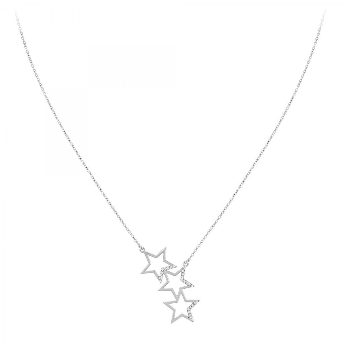 SC CRYSTAL Collier étoiles par SC Crystal orné de Zirconium