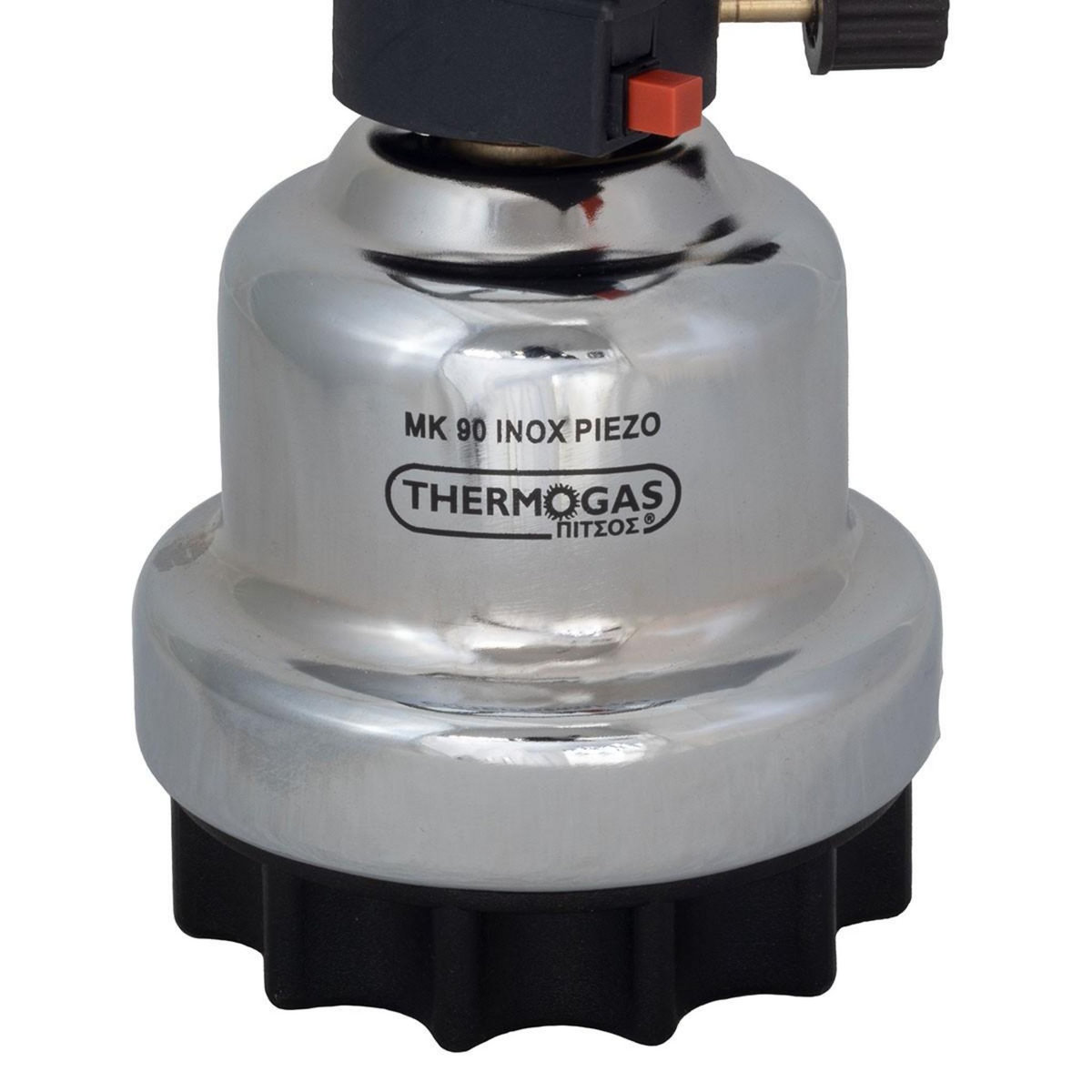 CAMPER GAZ Rechaud gaz 1200W piezo Coque INOX + 4 cartouches de gaz 190gr CAMPER GAZ