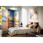 Voir la diapositive 2 : Paris Prix Paravent 3 Volets  Morning By the Sea  135x172cm