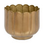 Voir la diapositive 1 : ATMOSPHERA Pot de Fleurs en Métal  Floral  16cm Or