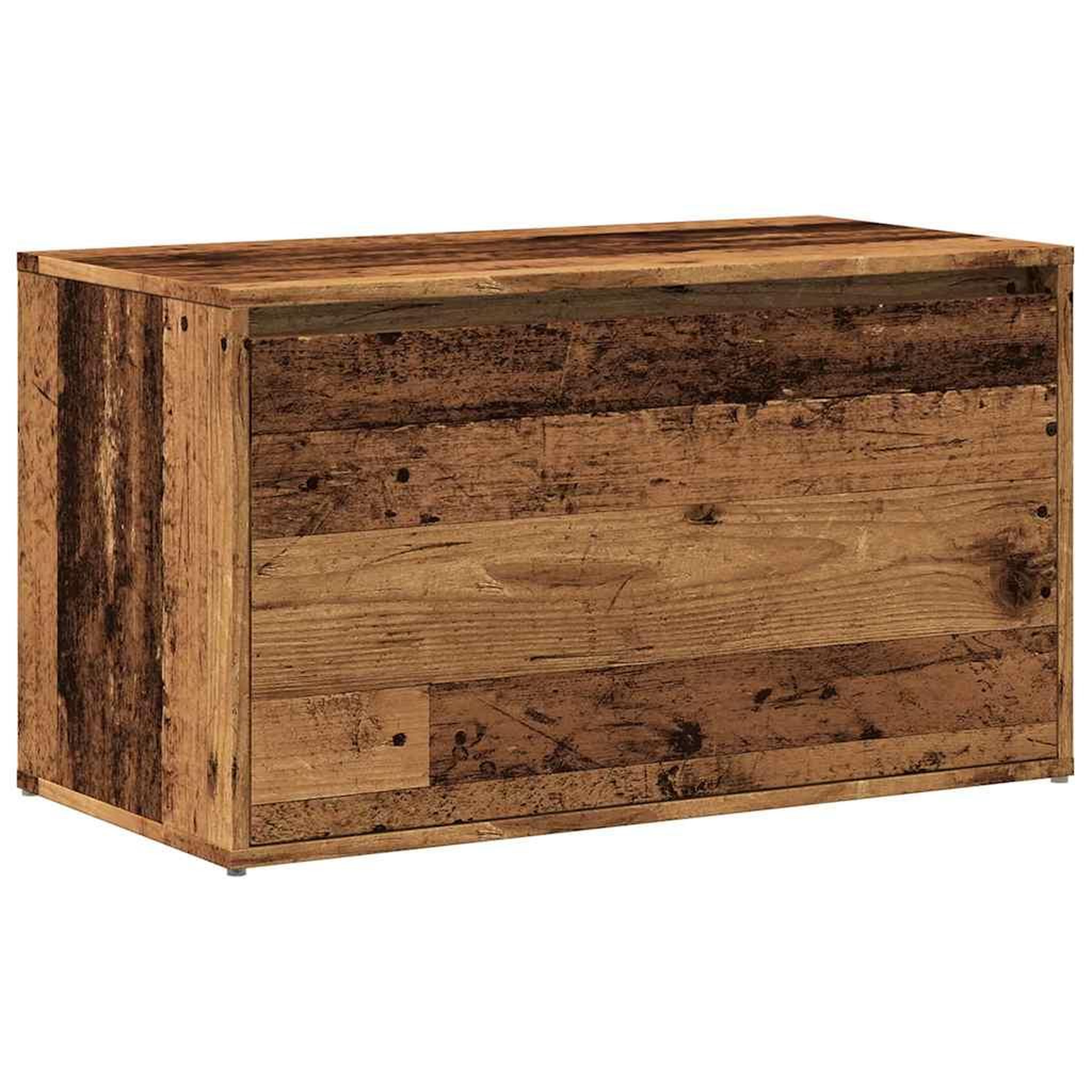 Voir la diapositive 2 : VIDAXL Banc d'entree 80x40x45 cm vieux bois bois d'ingenierie