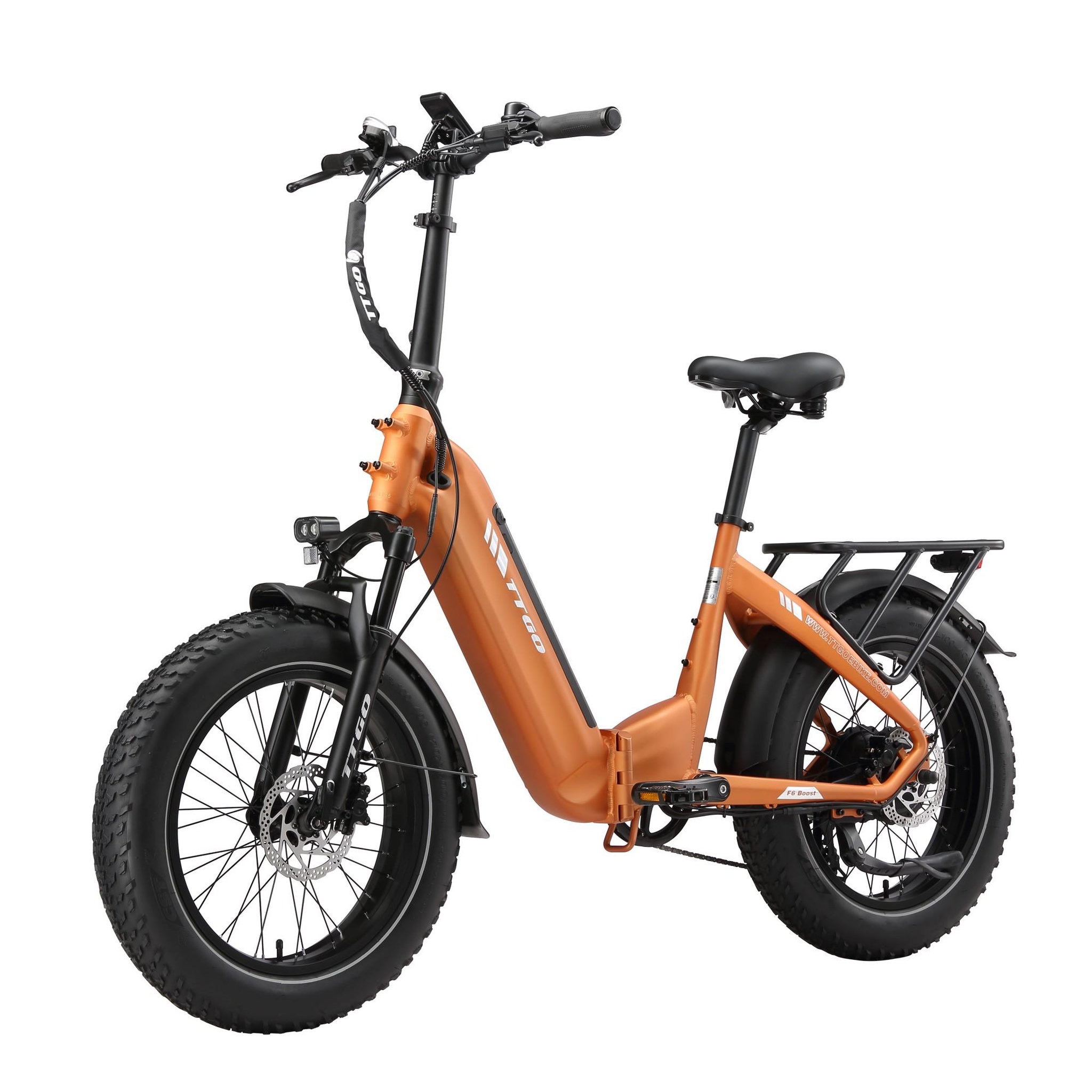 Voir la diapositive 1 : TTGO Vélo électrique pliant TTGO F6 Boost 250 W