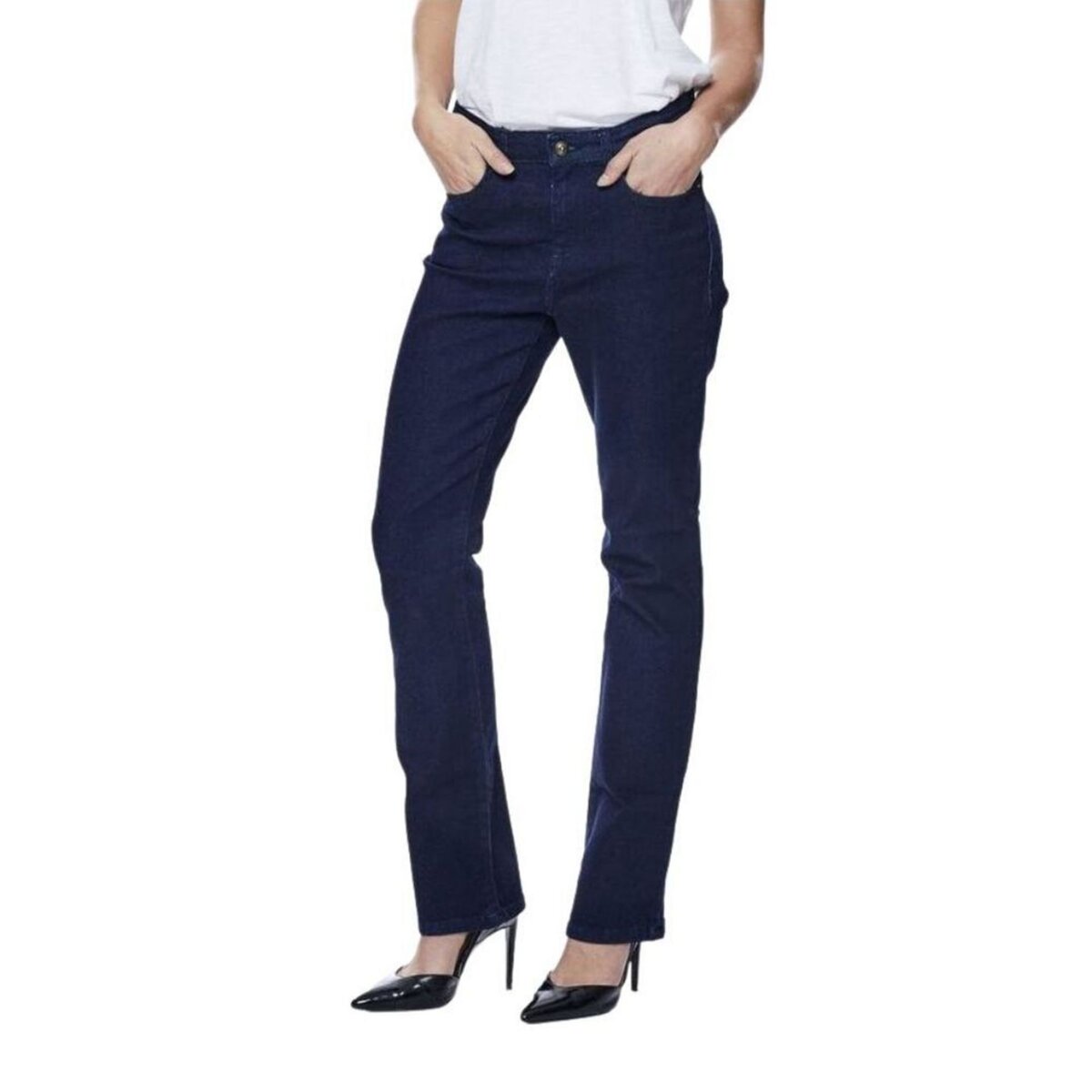 Jean stretch best sale femme pas cher