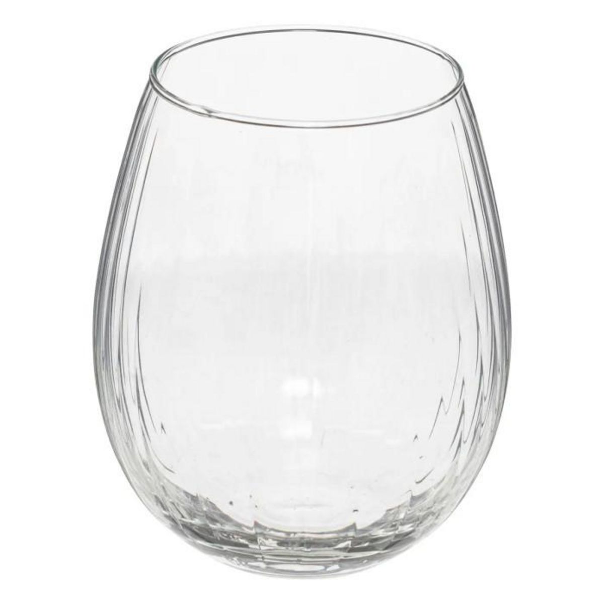 SECRET DE GOURMET Service de Verre 12 Pièces  Volta  23cm Transparent