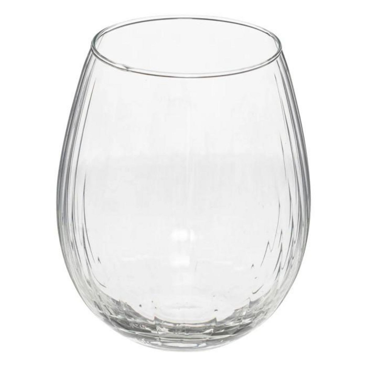 SECRET DE GOURMET Service de Verre 12 Pièces  Volta  23cm Transparent