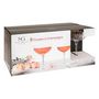 Voir la diapositive 3 : SECRET DE GOURMET Lot de 6 Coupes à Champagne Design  Victoria  28cl Transparent