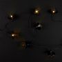 Voir la diapositive 3 : Paris Prix Guirlande Lumineuse 10 LED  Lanterne  192cm Noir