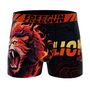 Voir la diapositive 5 : FREEGUN Lot de 4 boxers homme Wild Animals