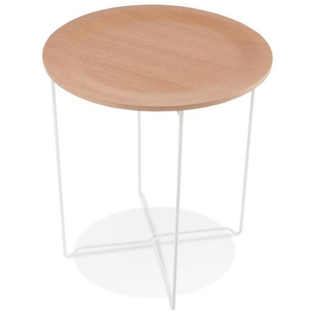 Paris Prix Table d'Appoint Design  Kwiko  46cm Naturel