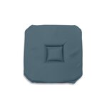 SOLEIL D'OCRE Dessus de chaise gobelin 40x40X3 cm ALIX, par Soleil d'ocre. Coloris disponibles : Jaune, Gris, Vert, Marron, Bleu, Rouge, Noir, Blanc