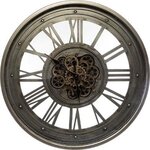 ATMOSPHERA Horloge Murale Design  Mécanisme  80cm Gris