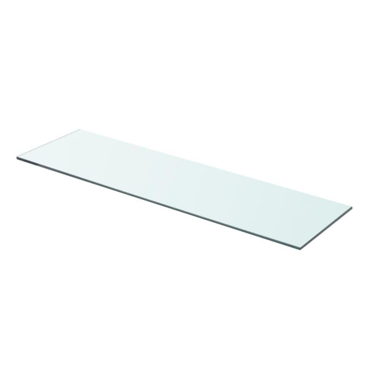 VIDAXL Panneau pour etagere Verre transparent 70 x 20 cm