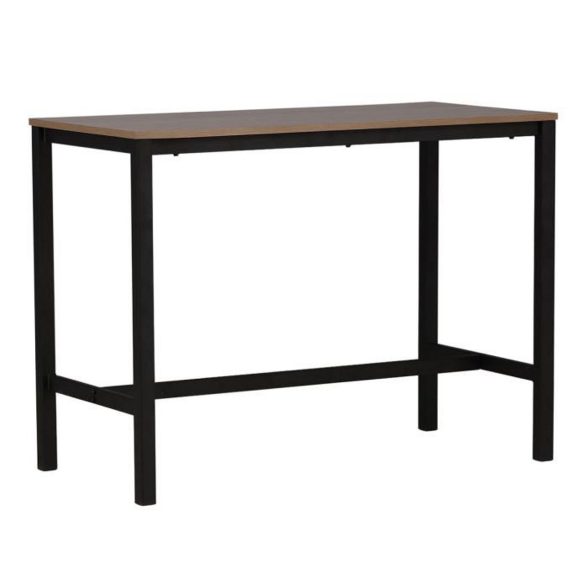 Paris Prix Table de Bar  Camden  120cm Noyer