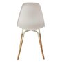 Voir la diapositive 6 : The Home Deco Factory Lot de 4 Chaises scandinave Phenix en polypropylène et métal
