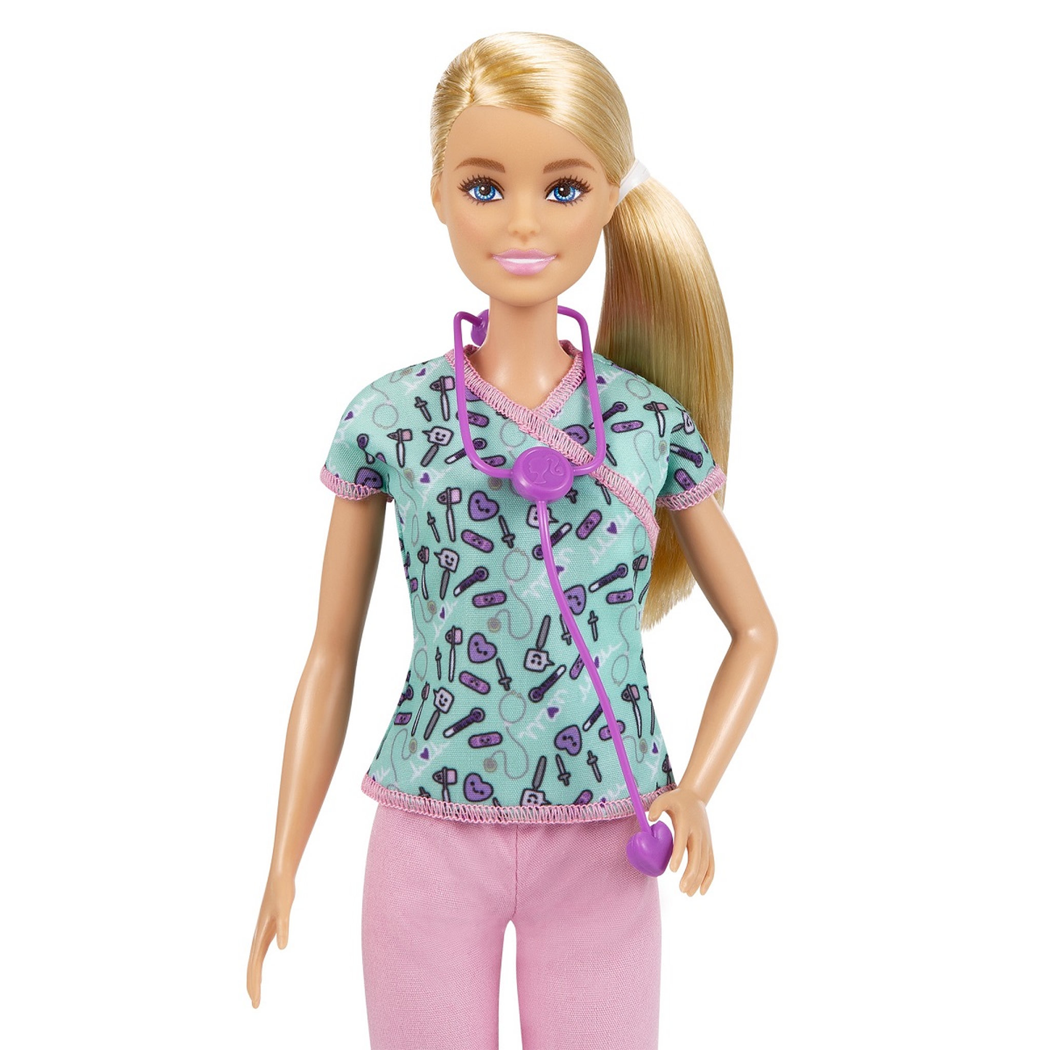 Voir la diapositive 5 : BARBIE Poupée Barbie Métiers Infirmière