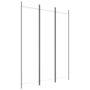 Voir la diapositive 2 : VIDAXL Cloison de separation 3 panneaux Blanc 150x200 cm Tissu