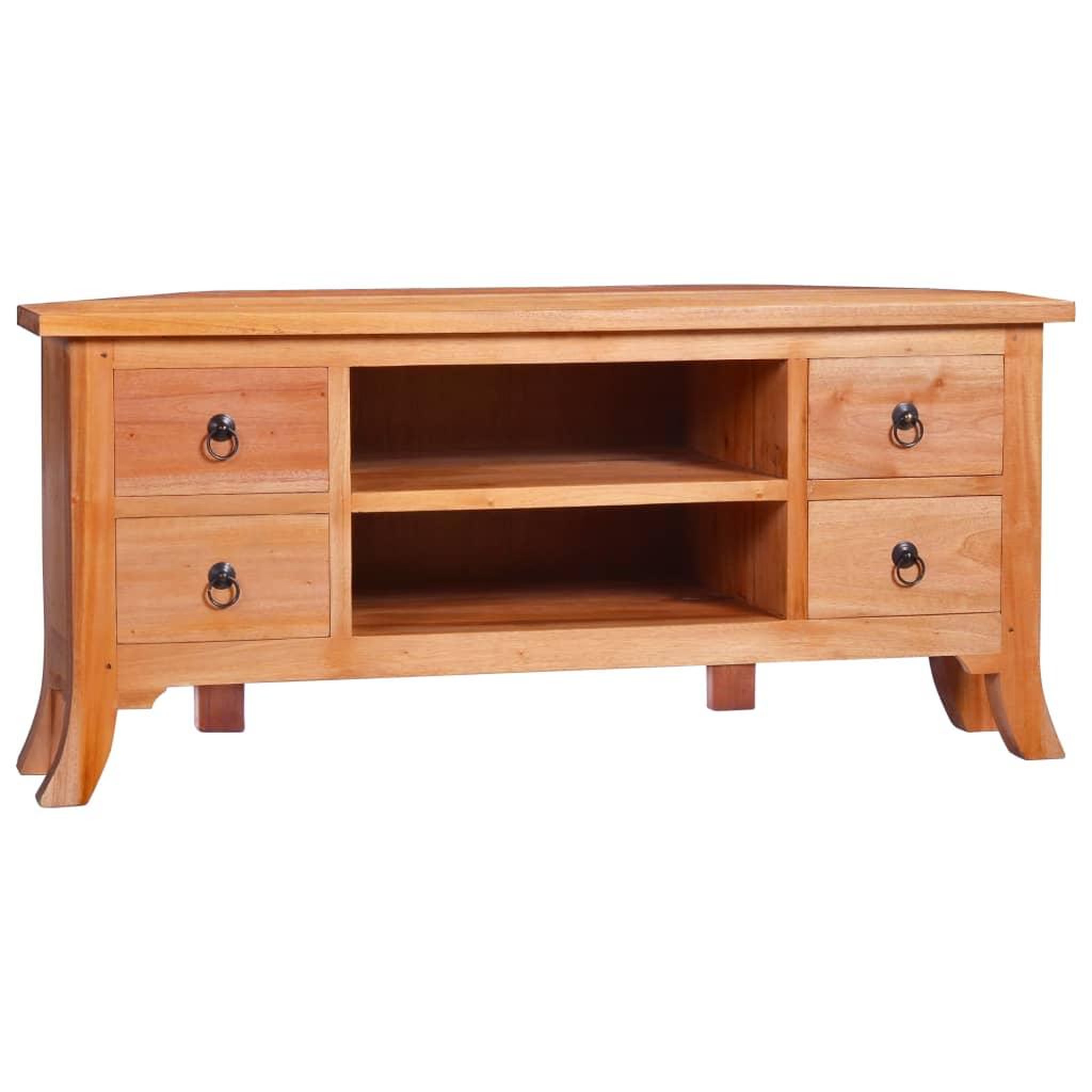 Voir la diapositive 1 : VIDAXL Meuble TV 100x40x45 cm Bois d'acajou massif