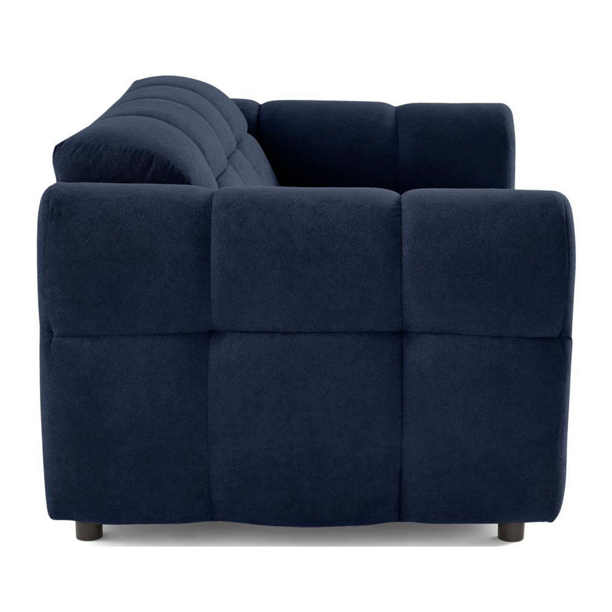 LISA DESIGN Ray - canapé droit 2 places en tissu texturé