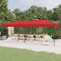 Voir la diapositive 1 : VIDAXL Tente de reception pliable Rouge 3x6 m