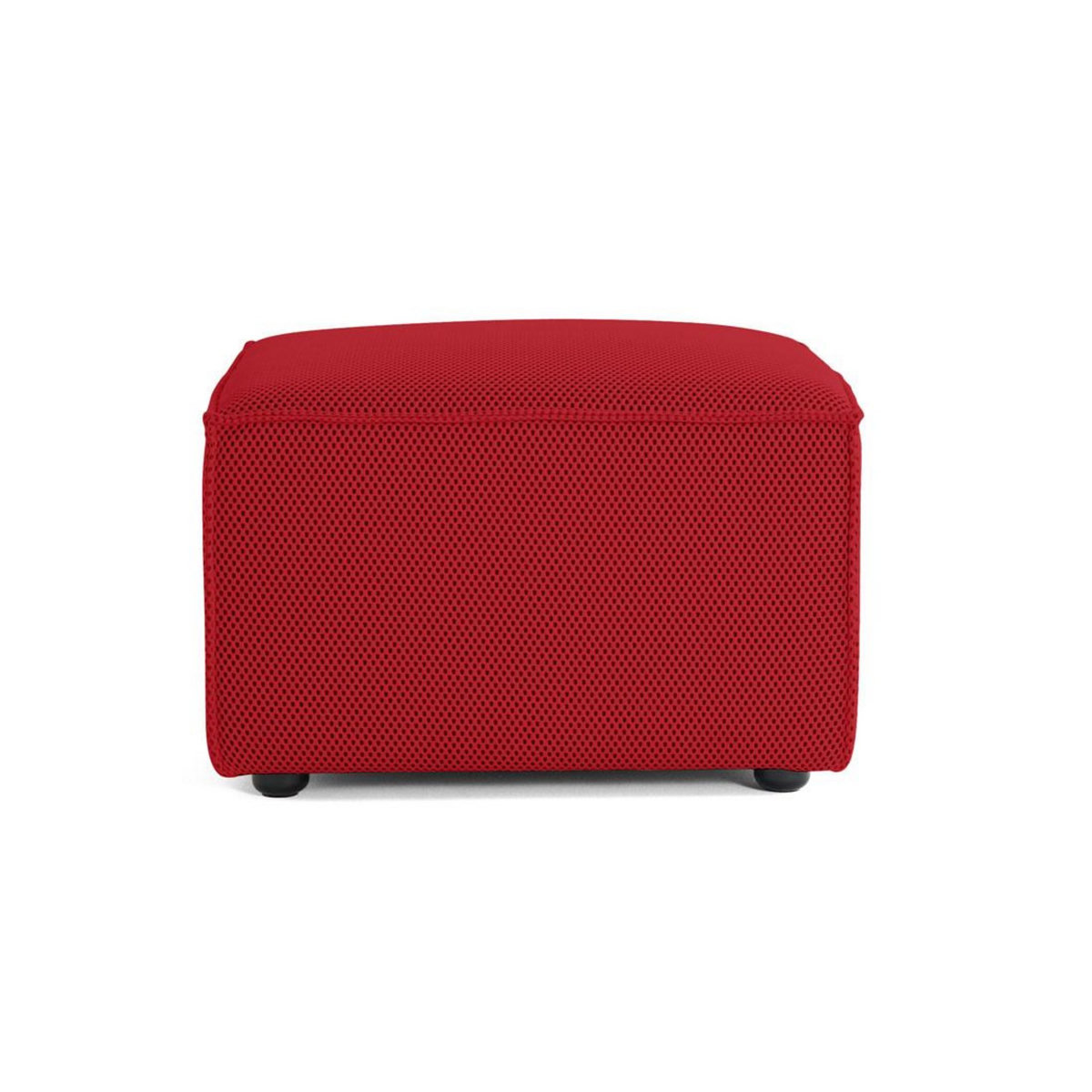 LISA DESIGN Arty - pouf d'appoint - en tissu mailles 3d