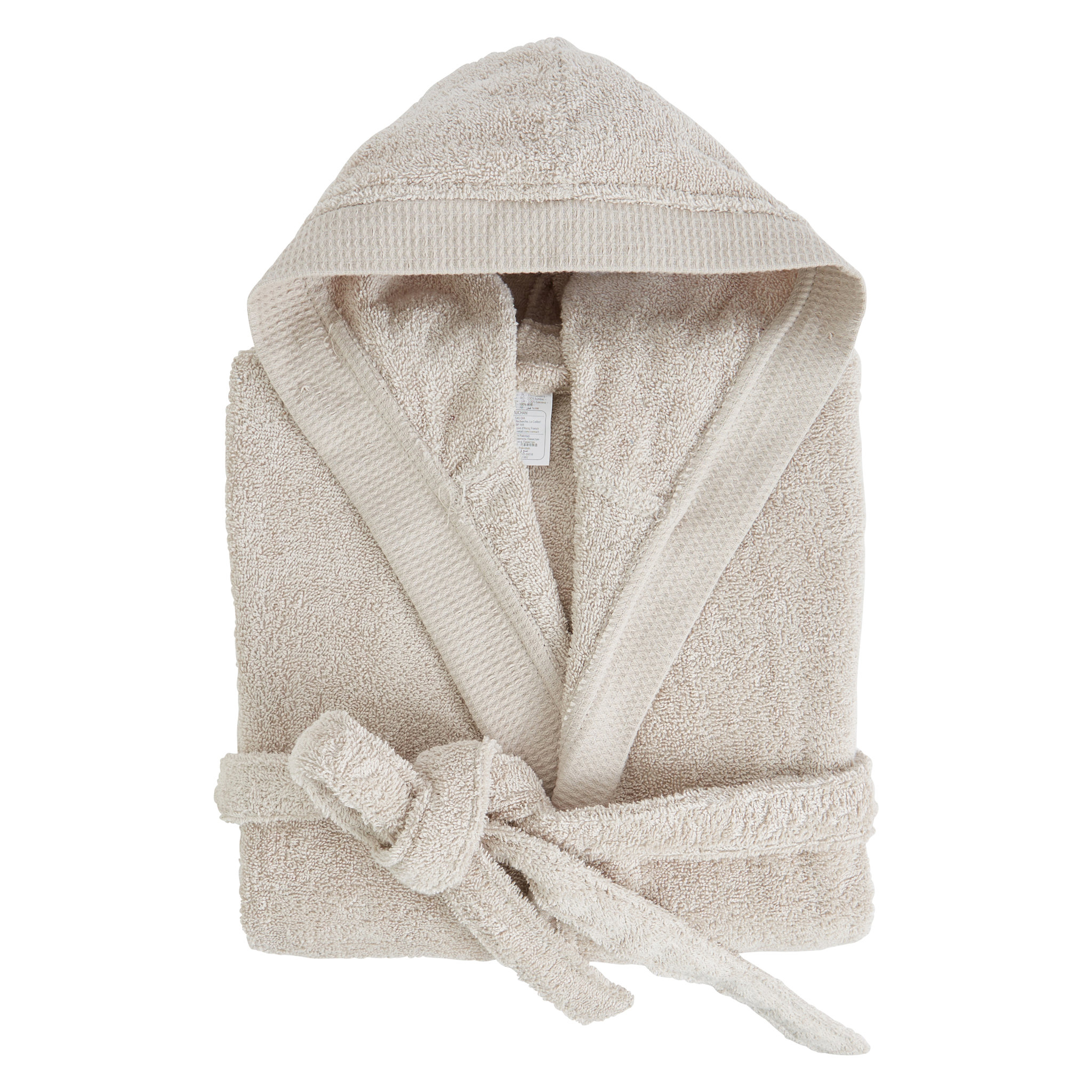 Voir la diapositive 1 : ACTUEL Peignoir uni en coton bio organique 420 gr/m2