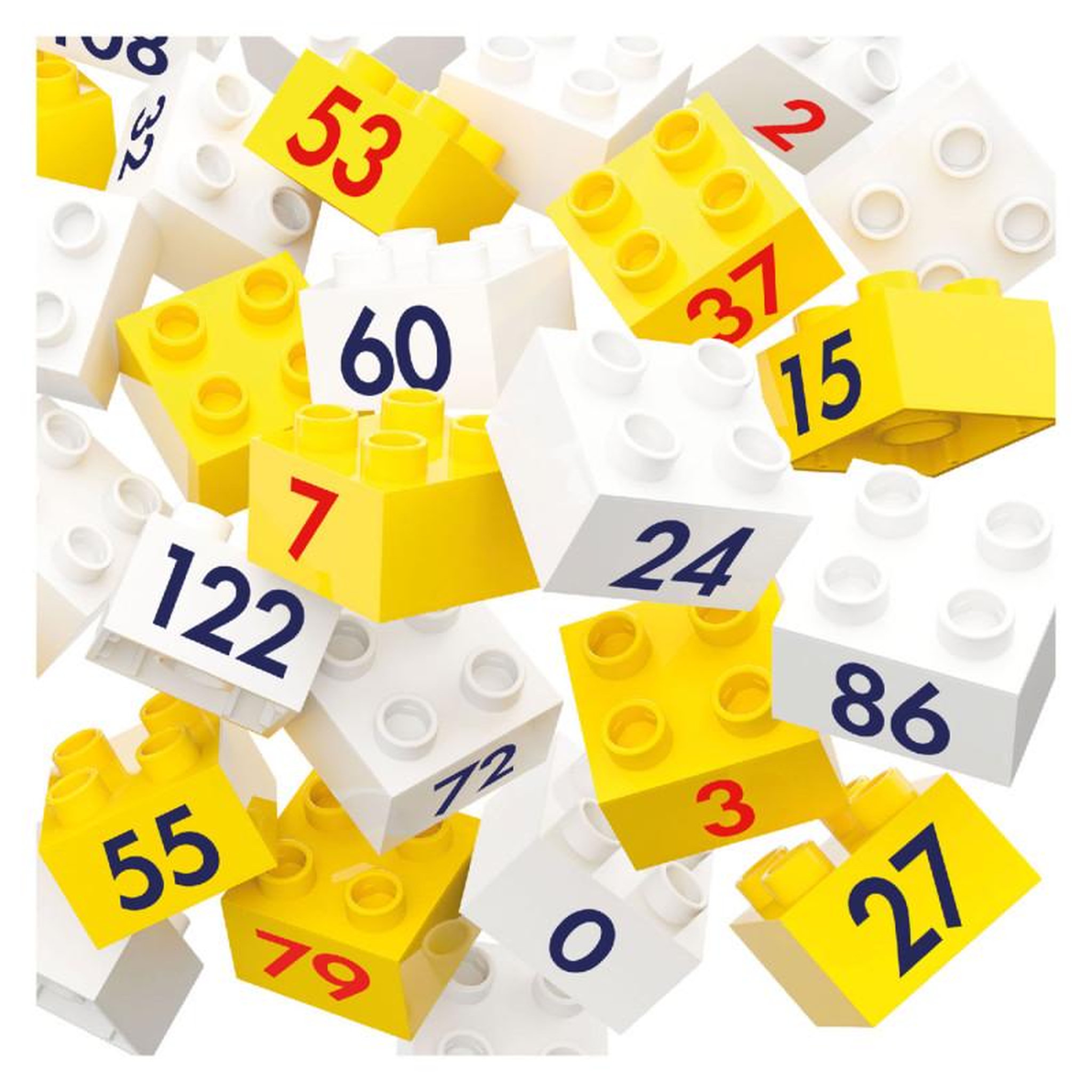 Voir la diapositive 4 : HUBELINO Hubelino Numbers Pyramid Prof. dr. Kortenkamp's Learning Blocks, 2 410214