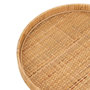 Voir la diapositive 3 : Paris Prix Lot de 2 Plateaux Déco  Rond Rotin  40cm Naturel