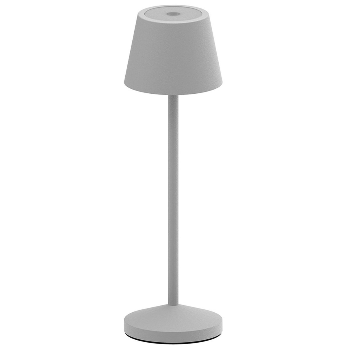Lumisky Lampe de table sans fil EMILY Gris Aluminium H20cm