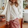 Voir la diapositive 4 : Petit Béguin Short bébé en velours côtelé Bloom
