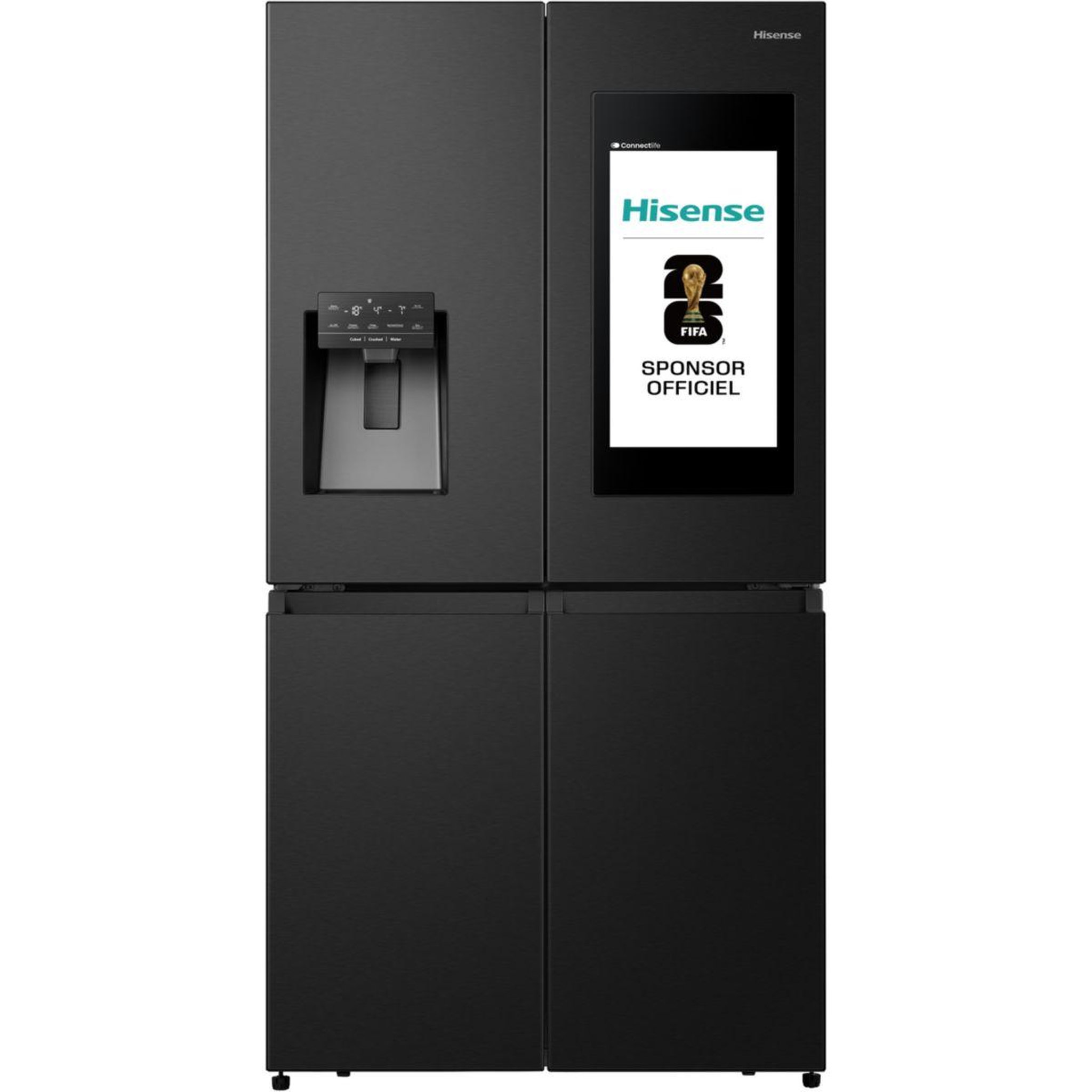 Hisense Réfrigérateur multi portes rq760n4ife smartscreen