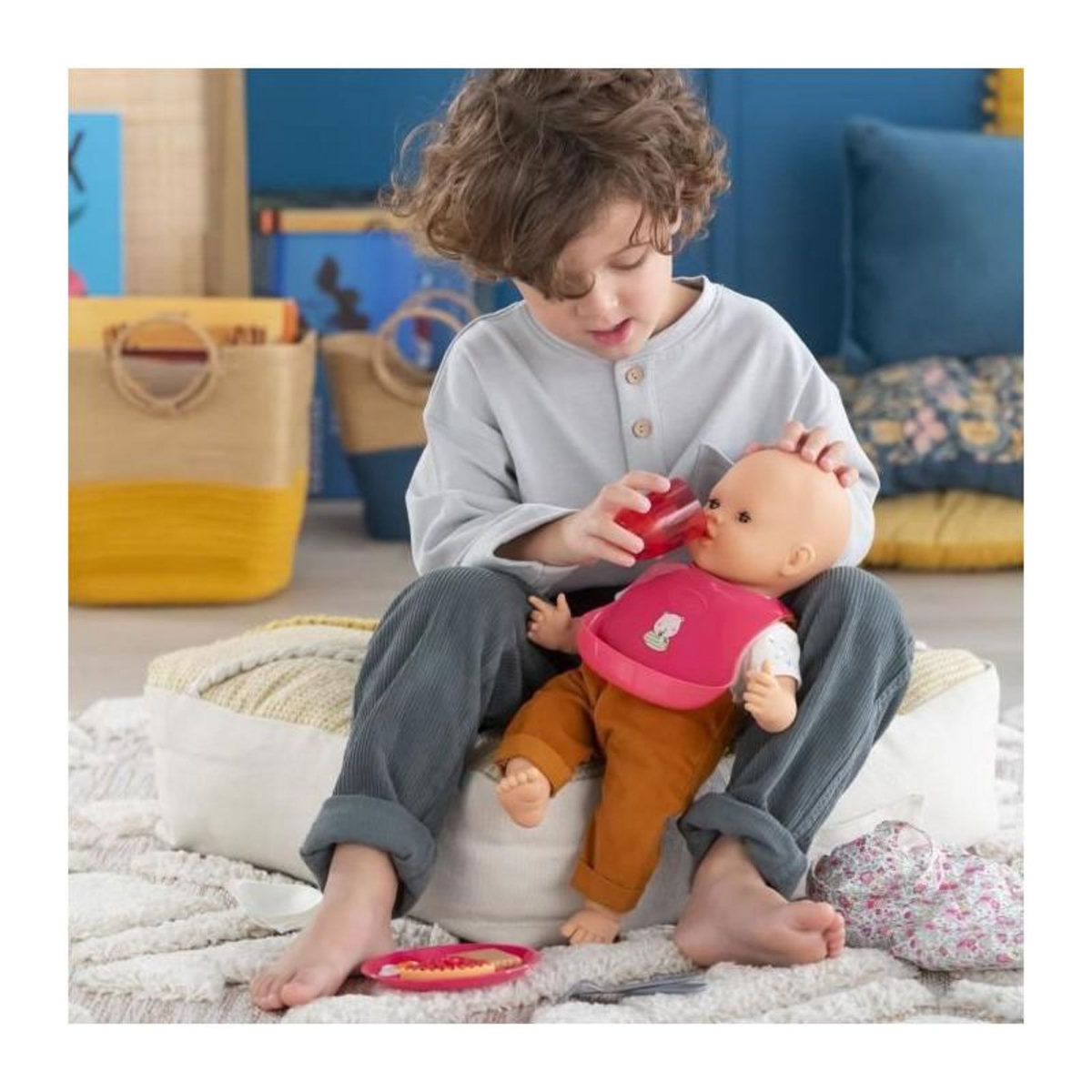 Corolle Grand coffret repas pour poupon 36/42 cm