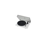 pro-ject Platine vinyle pro-ject manuel à courroie avec finition élégante blanche