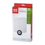 Voir la diapositive 6 : One For All Antenne TV Intérieure ONE FOR ALL SV9215 Design Line amplifiée, ultra plate, placement possible derriere la TV, filtre 5G anti