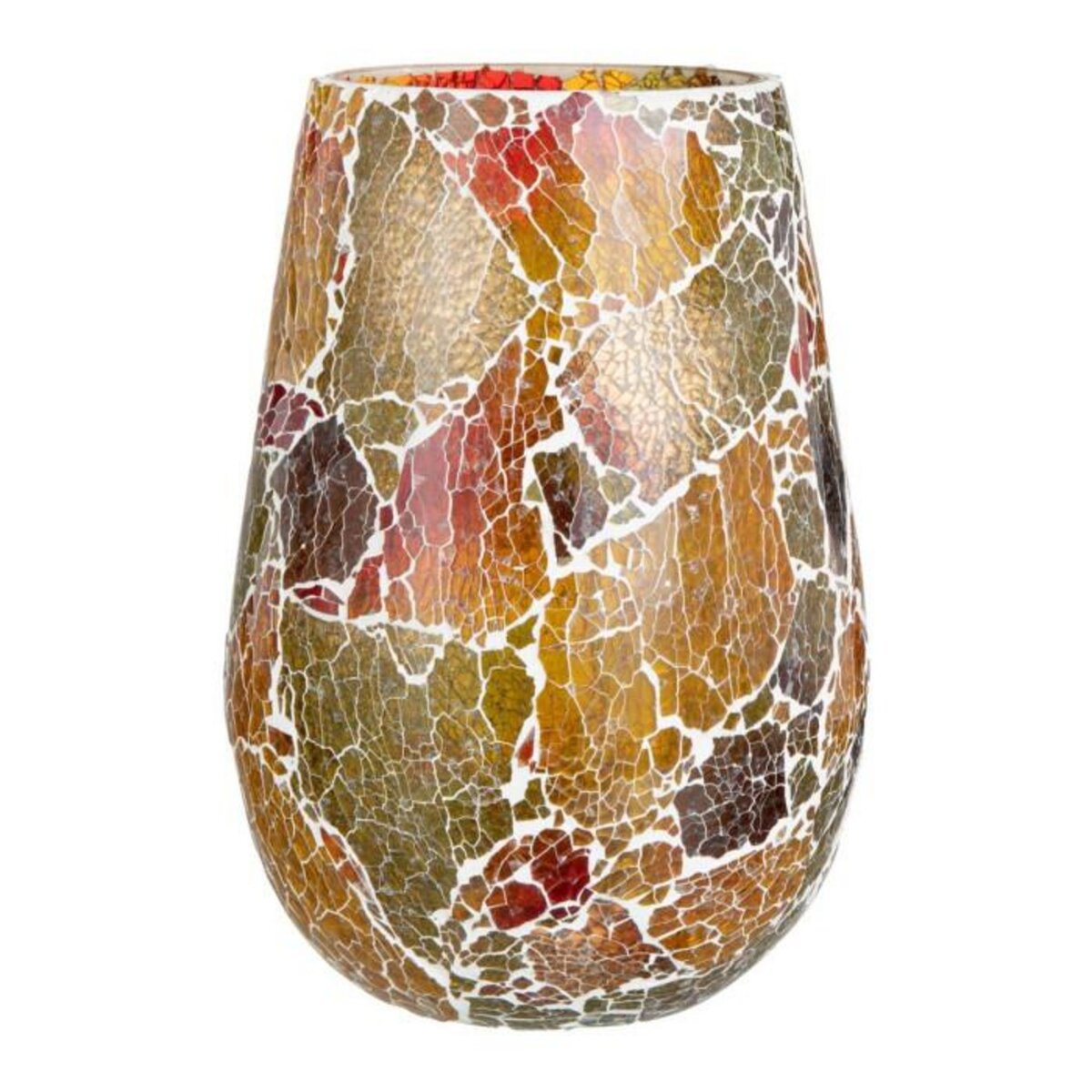 Paris Prix Photophore en Verre  Sunset  26cm Multicolore