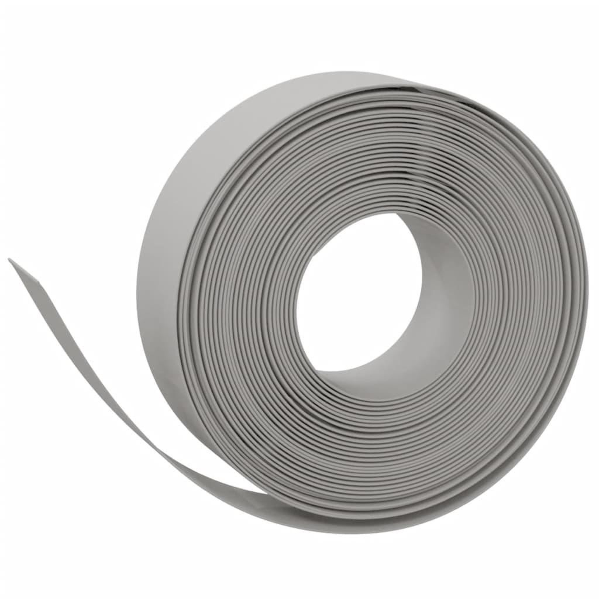 Voir la diapositive 3 : VIDAXL Bordures de jardin 2 pcs gris 10 m 15 cm polyethylene