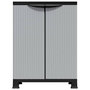 Voir la diapositive 3 : VIDAXL Armoire en plastique 68x39x92 cm Design de rotin