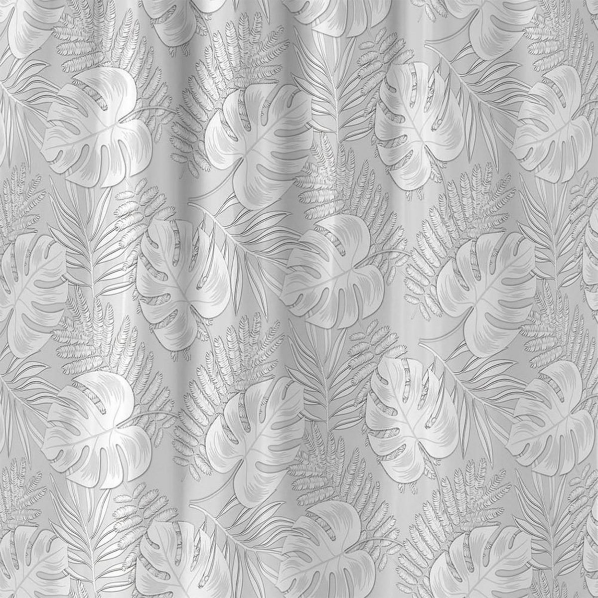 Douceur d'Intérieur Rideau de douche polyester 180x200 Amber