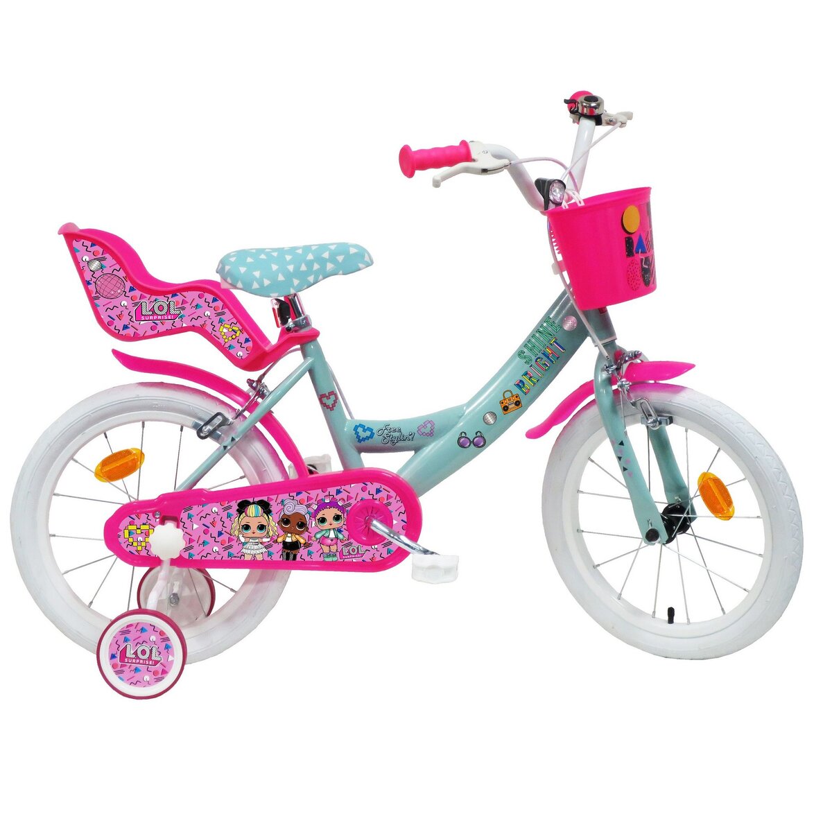 Porte discount poupee velo