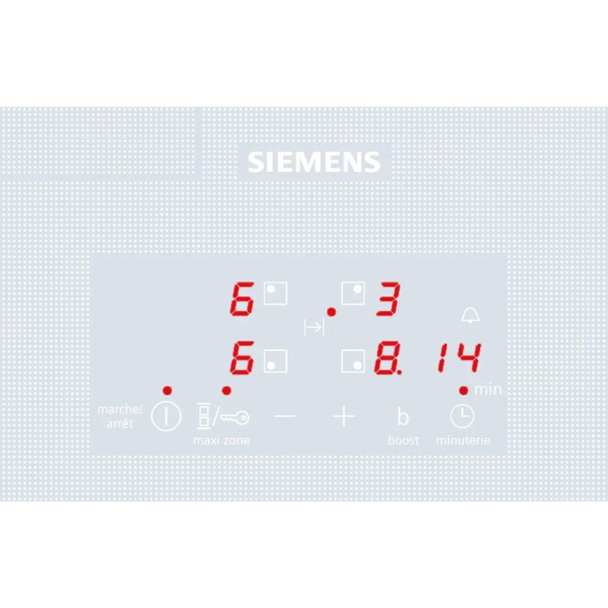 Siemens Table de cuisson à induction 60cm 4 feux 7400w - EX612BEB1F