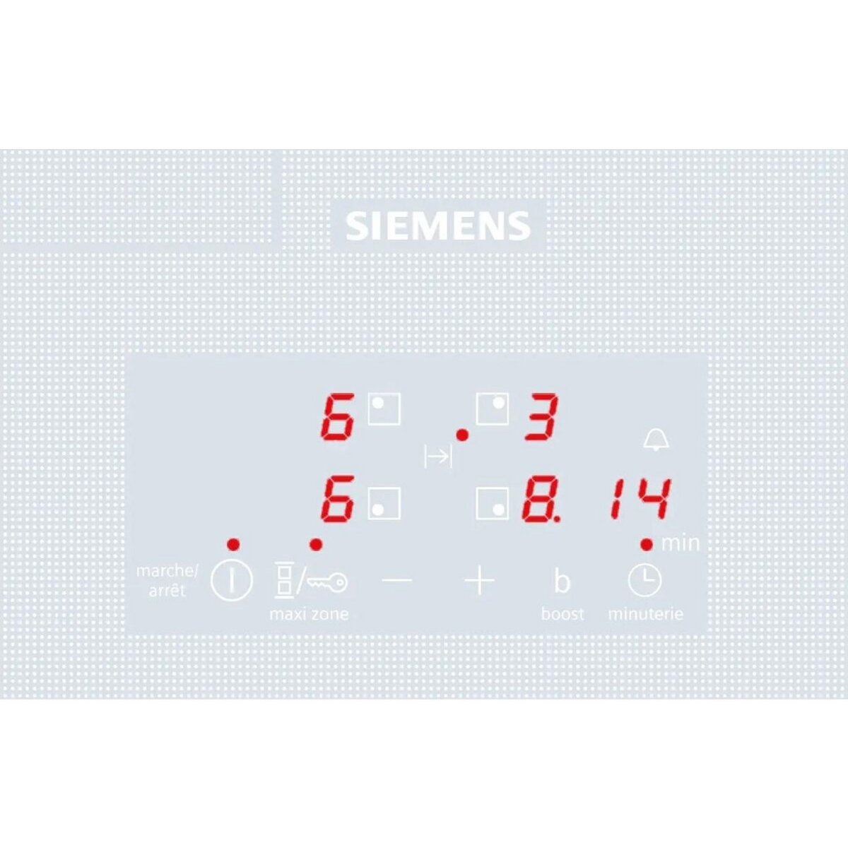 Siemens Table de cuisson à induction 60cm 4 feux 7400w - EX612BEB1F