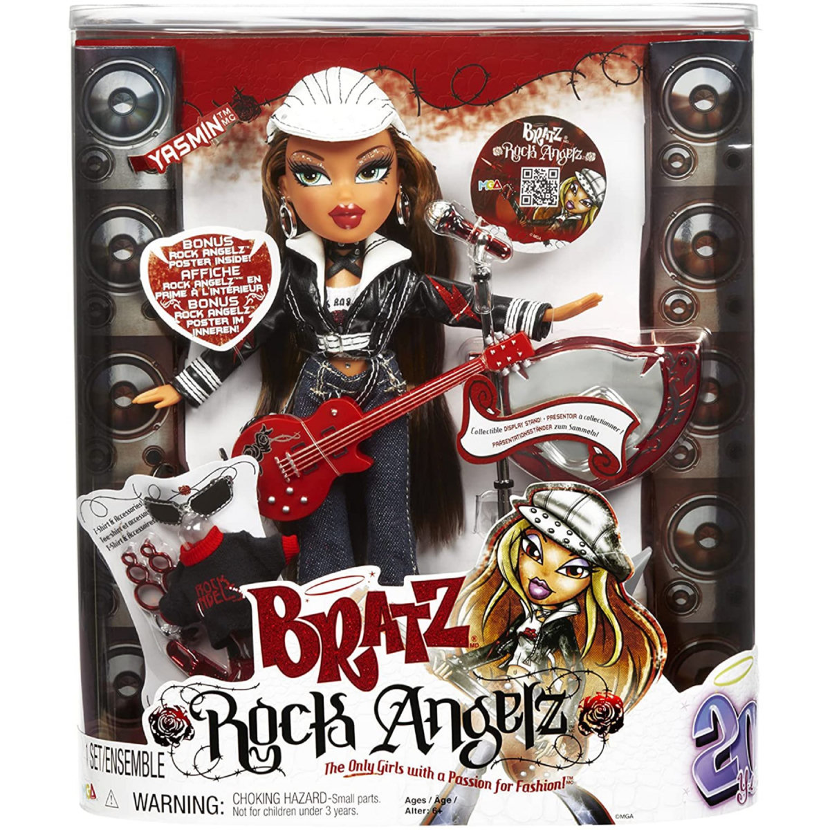 MGA Poupée mannequin Yasmine - Bratz Rock Angelz spéciale 20 pas cher