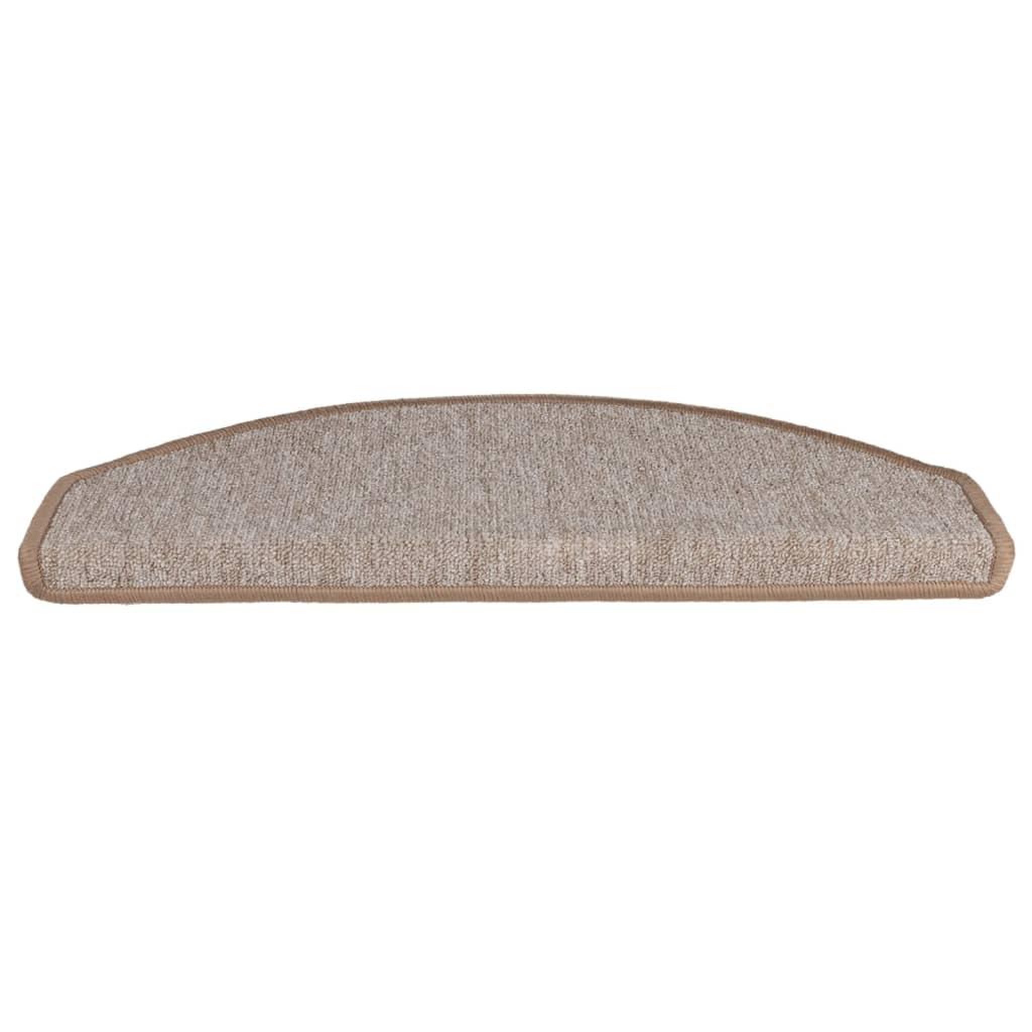 Voir la diapositive 5 : VIDAXL Tapis d'escalier 10 pcs 65x24x4 cm Marron clair
