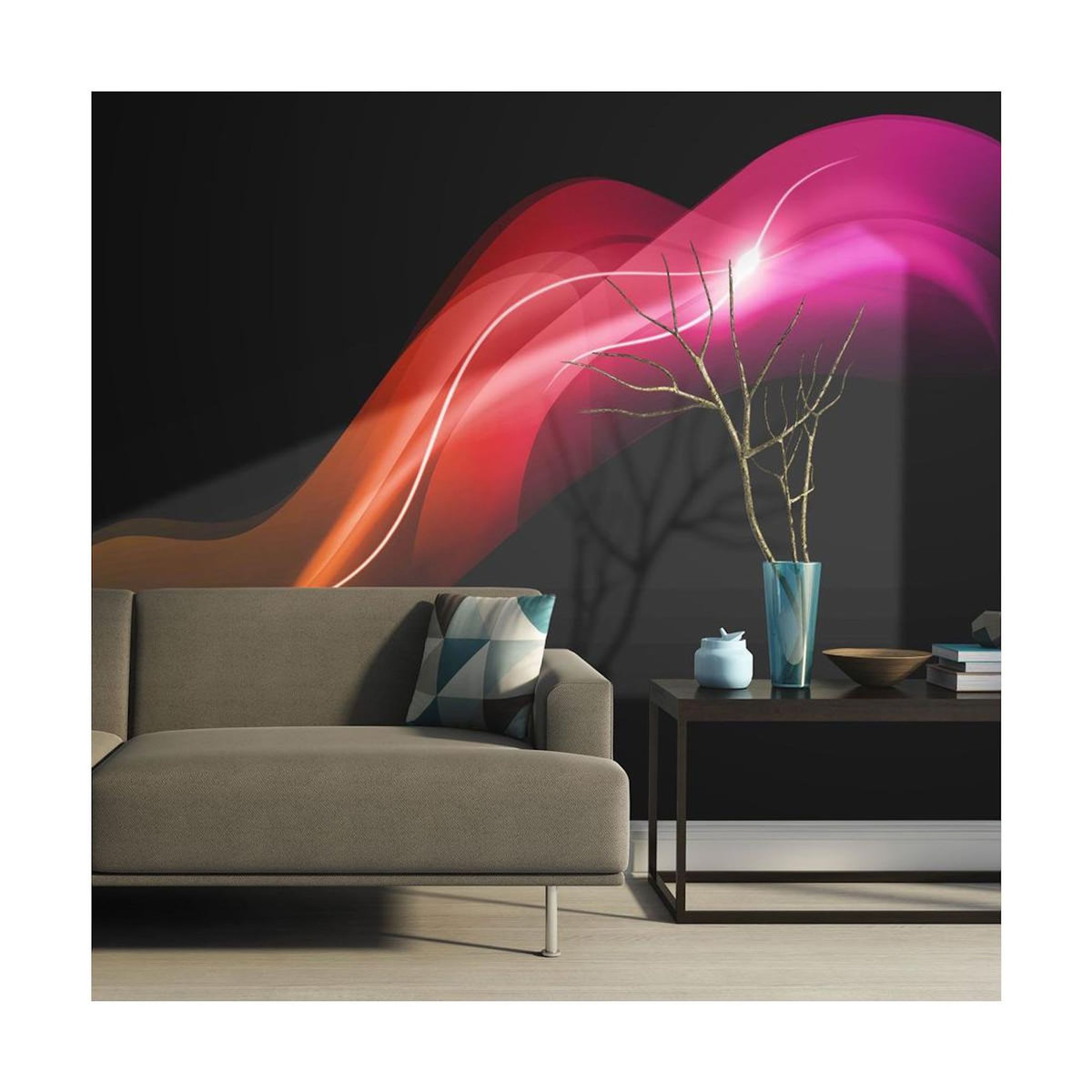 Paris Prix Papier Peint  Abstract Colorful Jellyfish